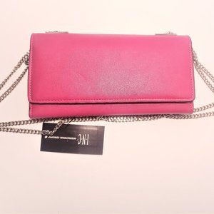 INC FUSCHIA PINK CROSSBODY PURSE WALLET